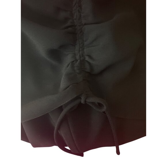 2/$30 ZARA Black Small Sleeveless Ruched Mini Dress NWT - Picture 6 of 16